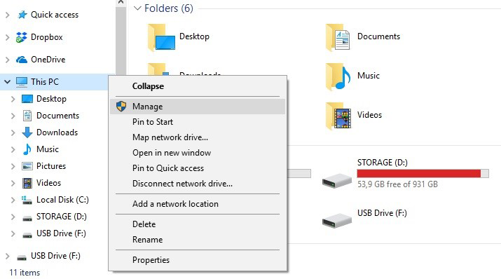 How do I USB Flash Drive to NTFS file system?