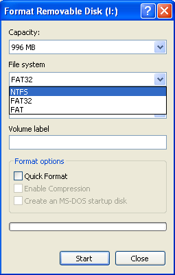 tro Arkæolog Begyndelsen How do I format a USB Flash Drive to NTFS file system? - NTFS.com